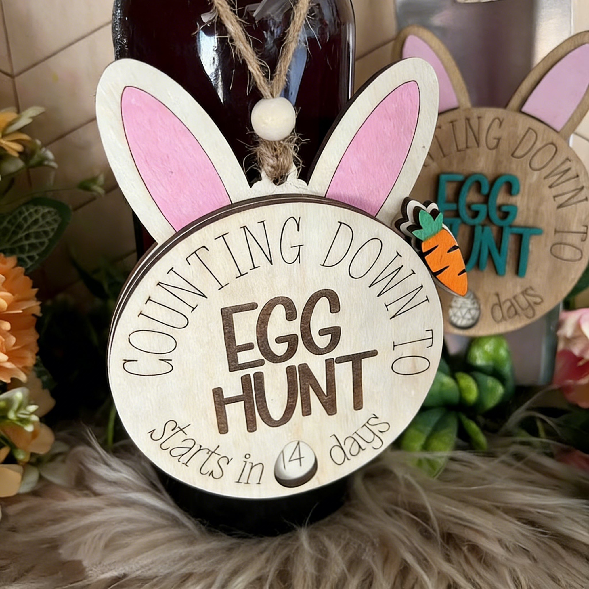 🔥Last Day 48% OFF - Easter Bunny Countdown Ornament