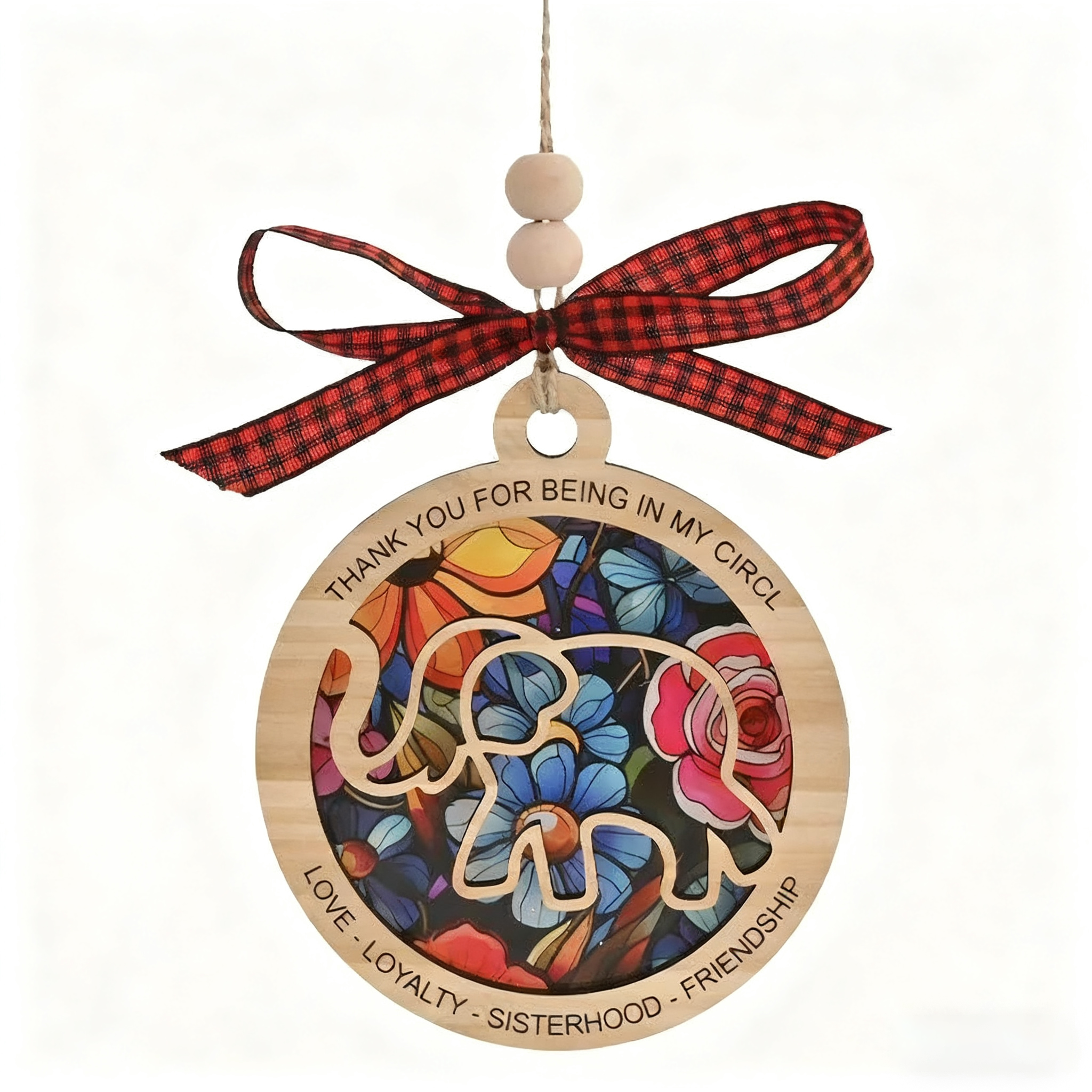 The Inner Circle Friendship Elephant Ornament