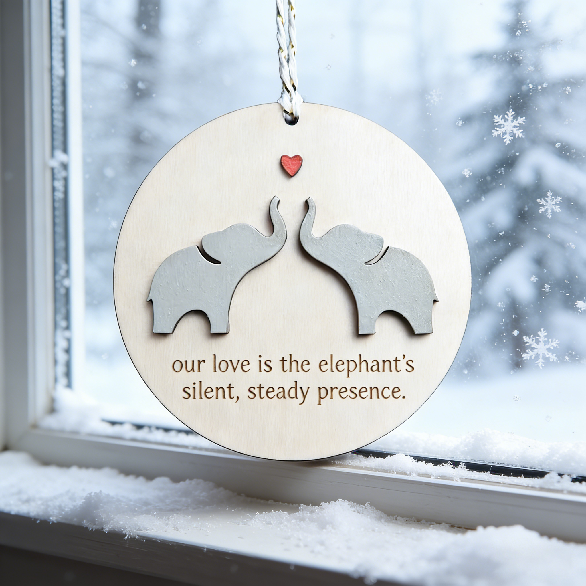 🔥HOT SALE 49% OFF - 🐘Elephant’s Embrace Ornaments