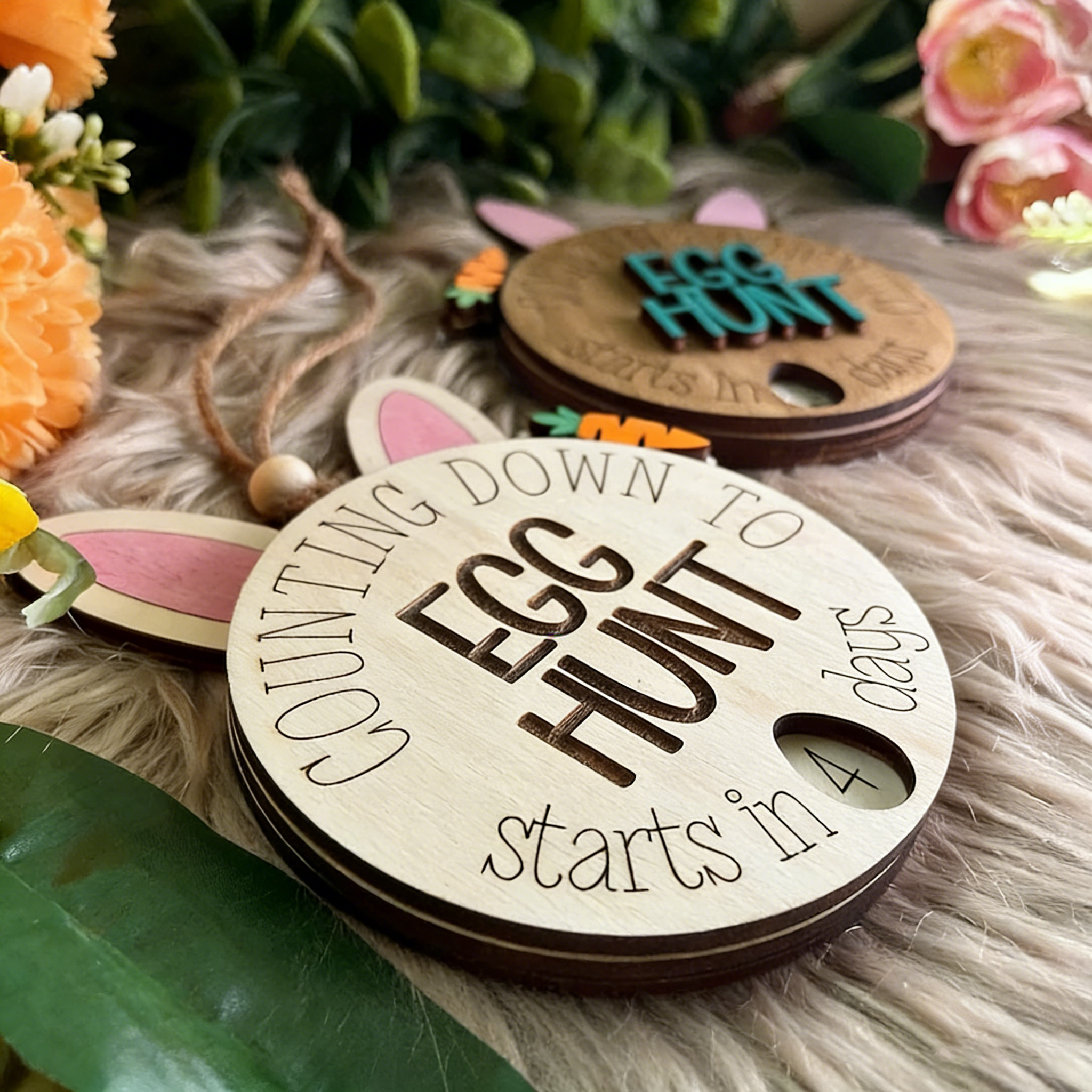 🔥Last Day 48% OFF - Easter Bunny Countdown Ornament