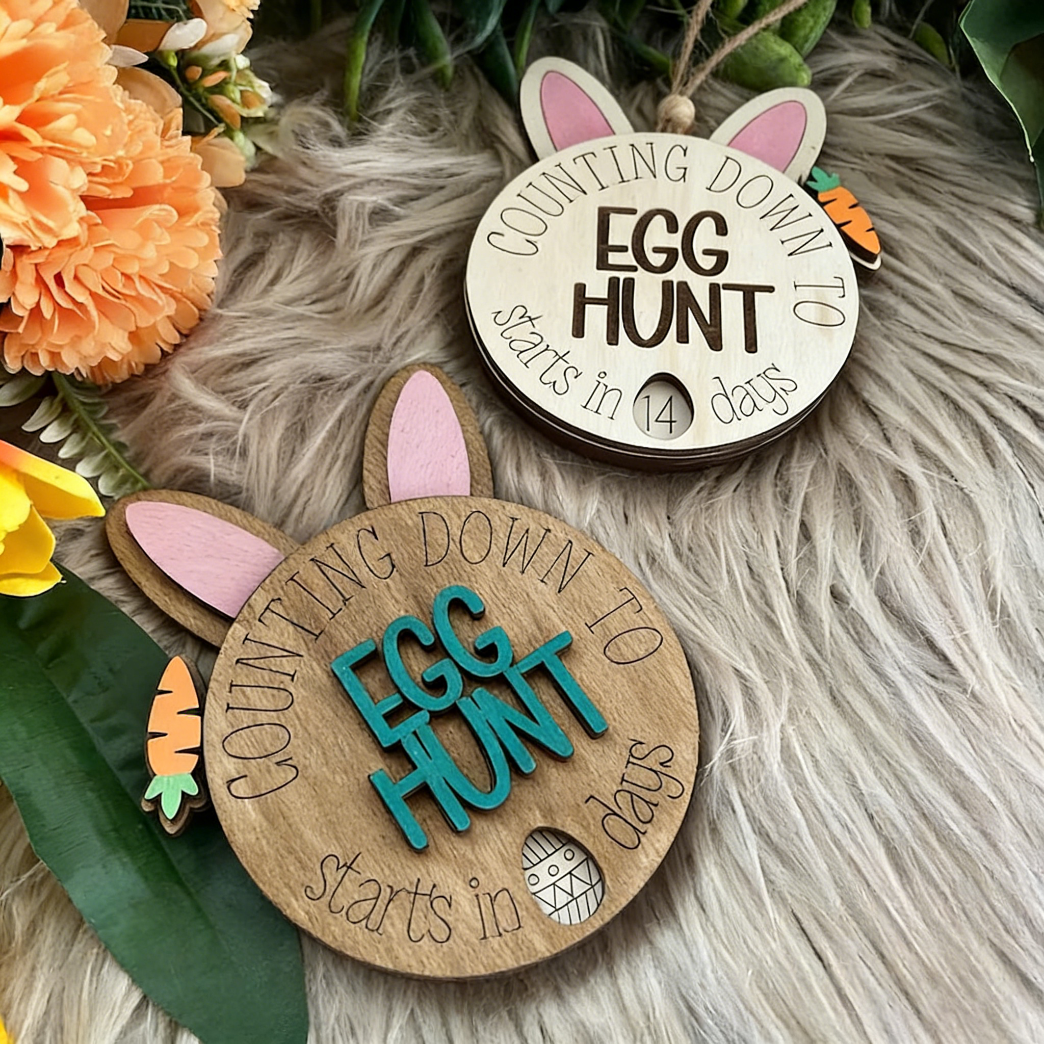 🔥Last Day 48% OFF - Easter Bunny Countdown Ornament