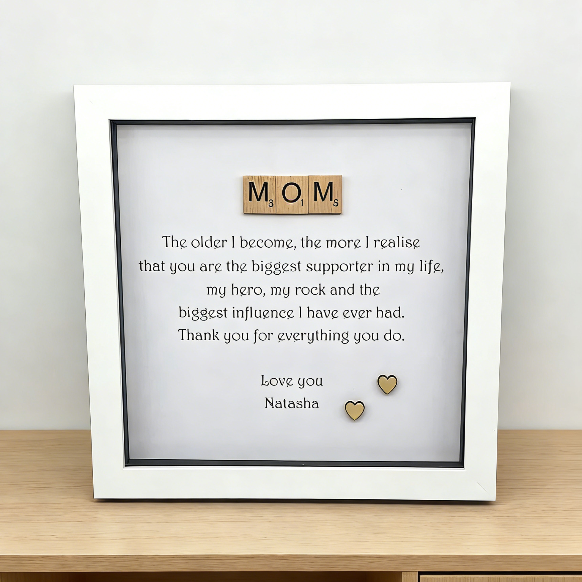 💖Personalized Mom Poem Framed Picture – 🎁Mother's Day Gift