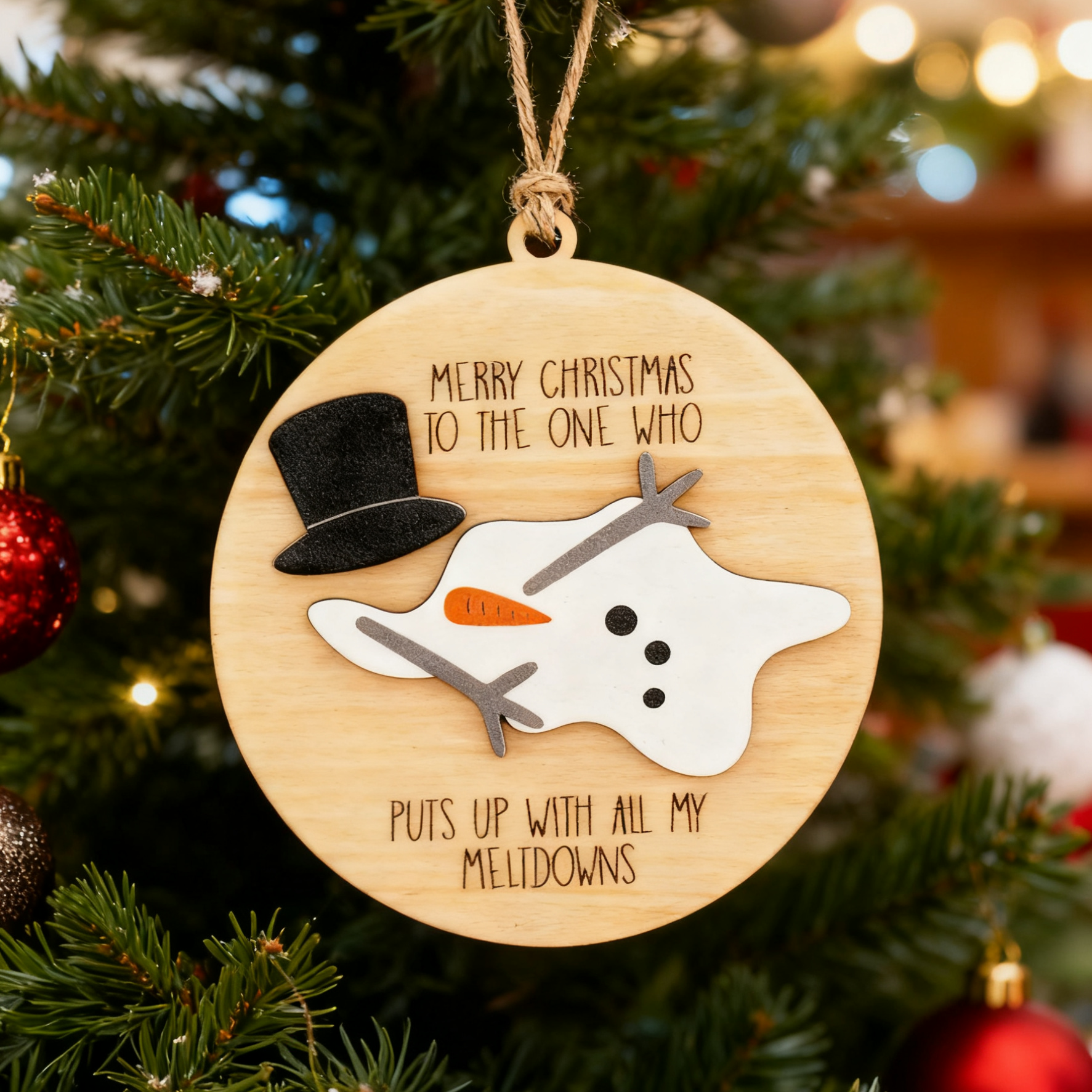 Friendship Christmas Melting Ornaments 