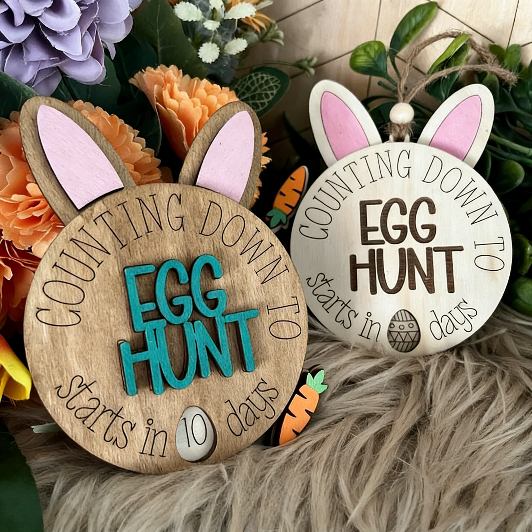 🔥Last Day 48% OFF - Easter Bunny Countdown Ornament
