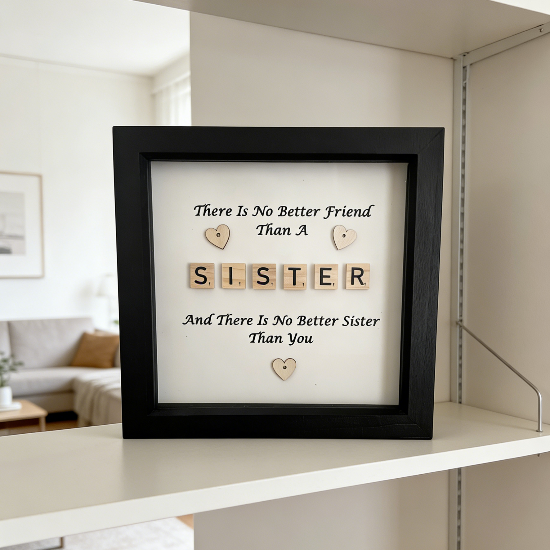 Sister Scrabble Frame Gift❤️