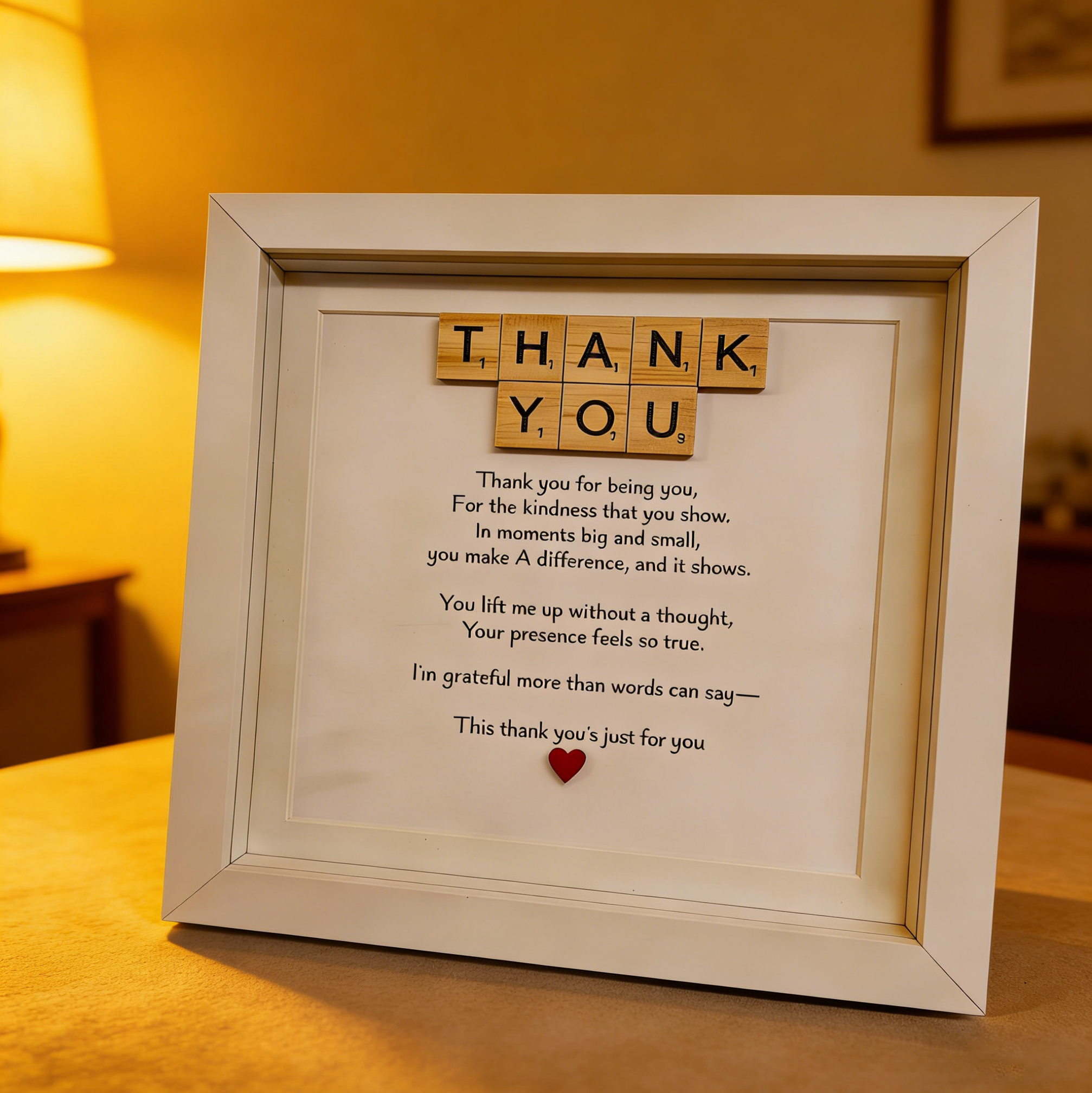 Thank You Frame – For a Dear Friend