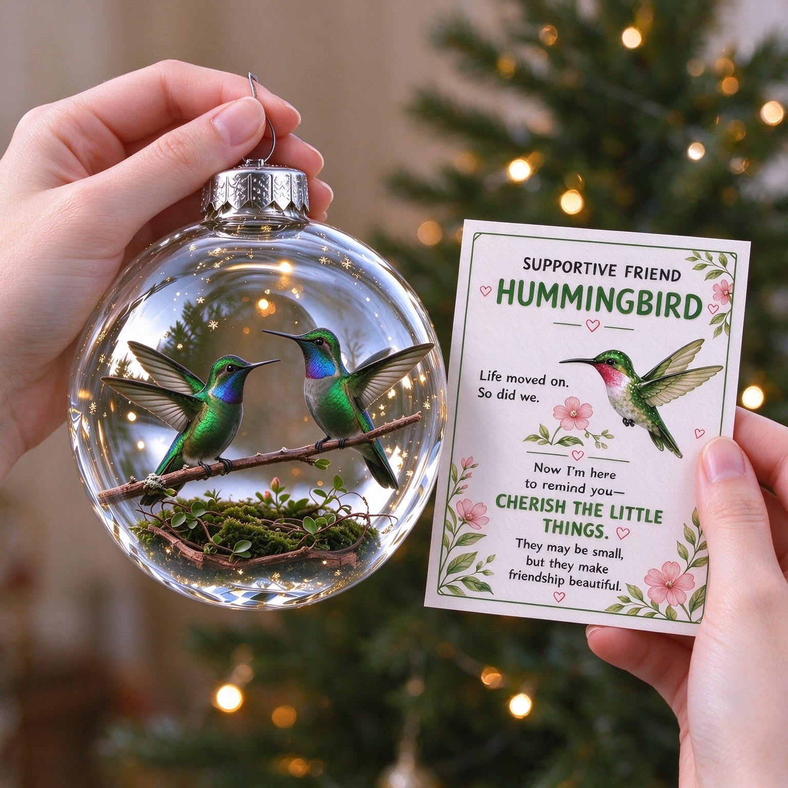 🔥HOT SALE 49% OFF -🦜Hummingbird Ornament Gift for Best Friend