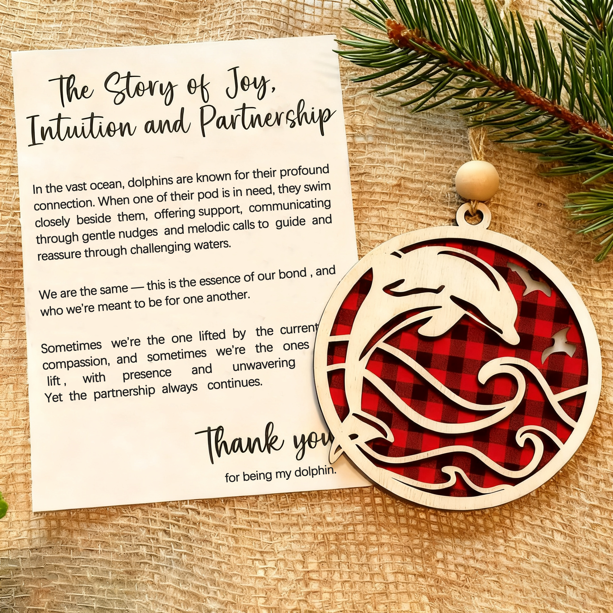 🔥HOT SALE 49% OFF - 🐬 Dolphin Pod- Friendship Ornament