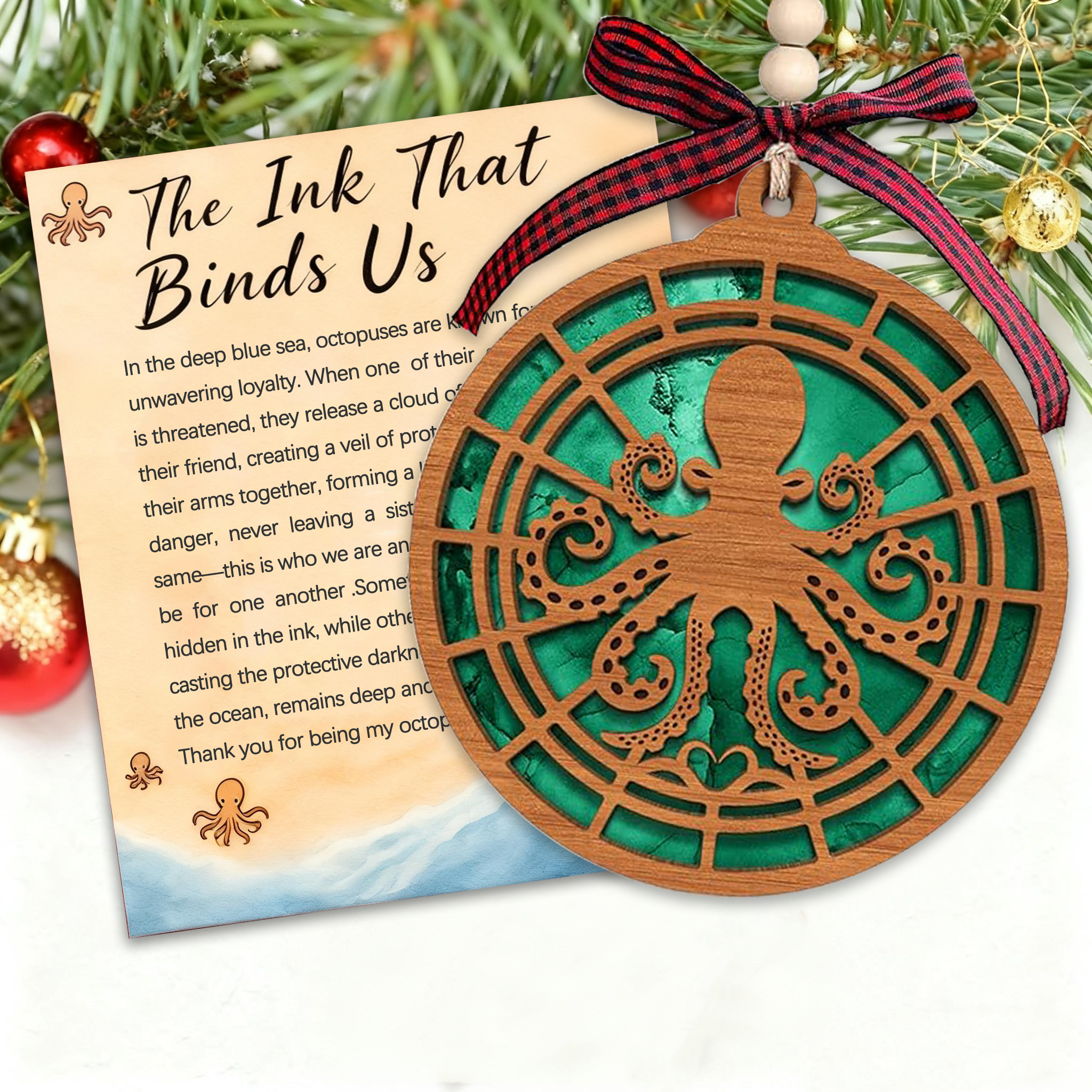 🔥HOT SALE 49% OFF - 🐙Octopus Sisterhood Ornament