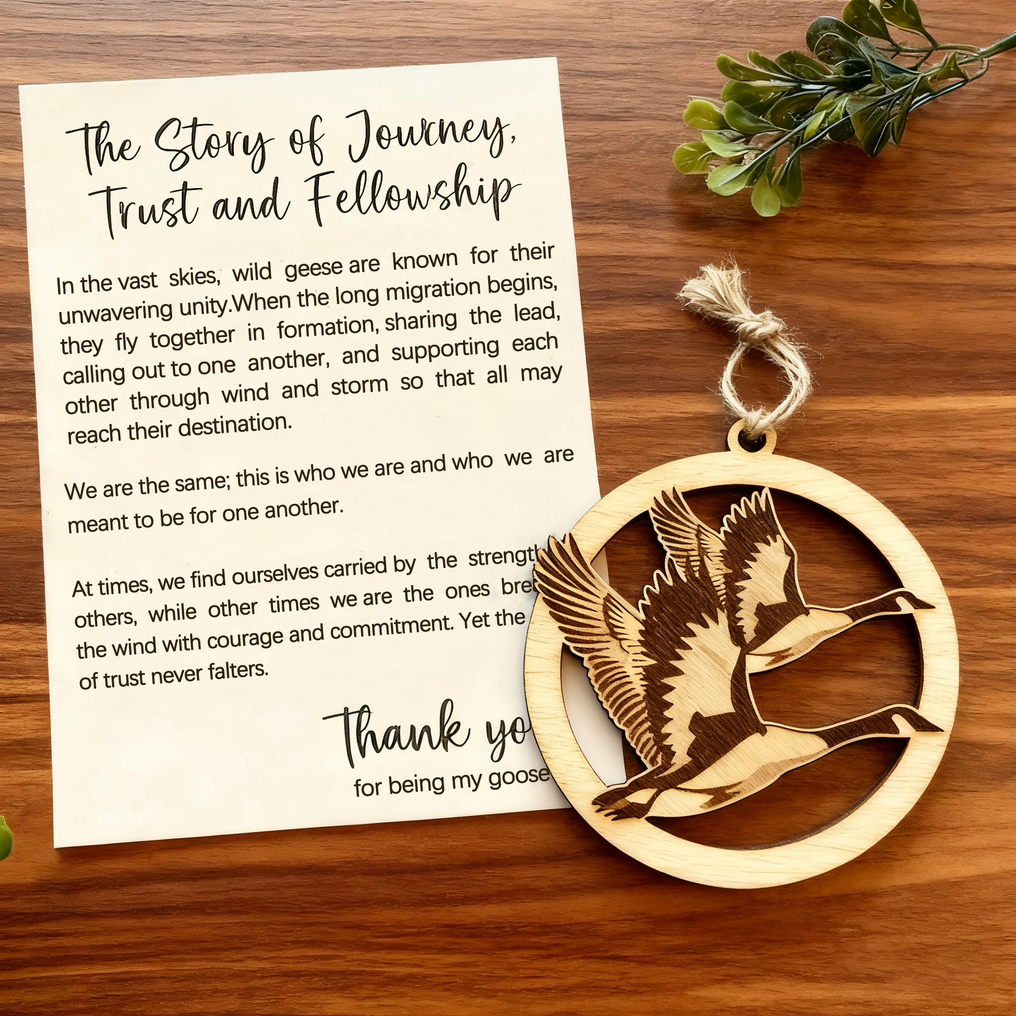 🔥HOT SALE 49% OFF - 🦅Goose Friendship  Ornament