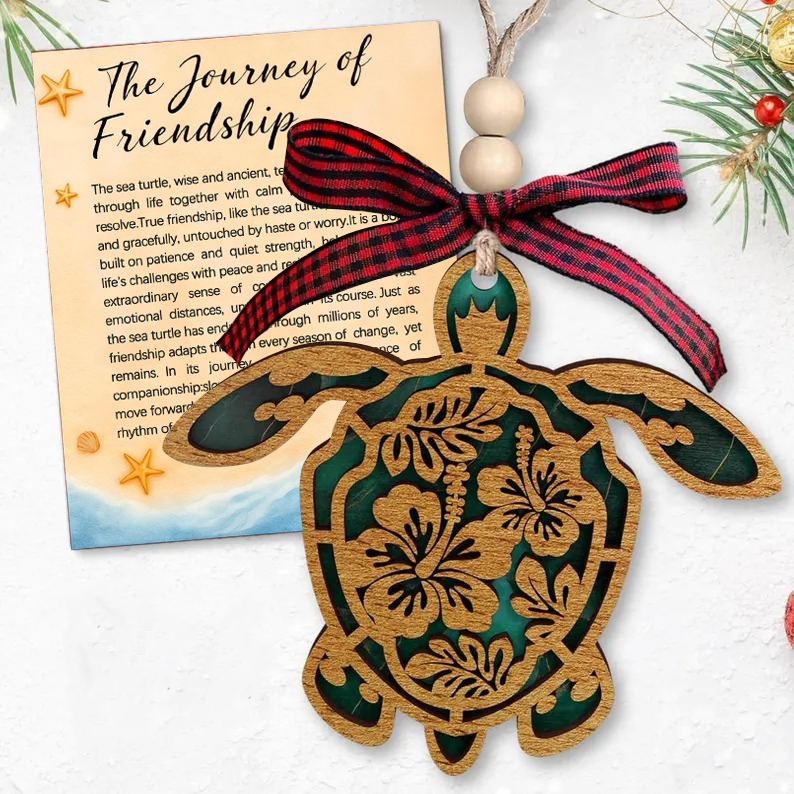 🔥HOT SALE 49% OFF - 🐢Friendship Sea Turtle Ornament