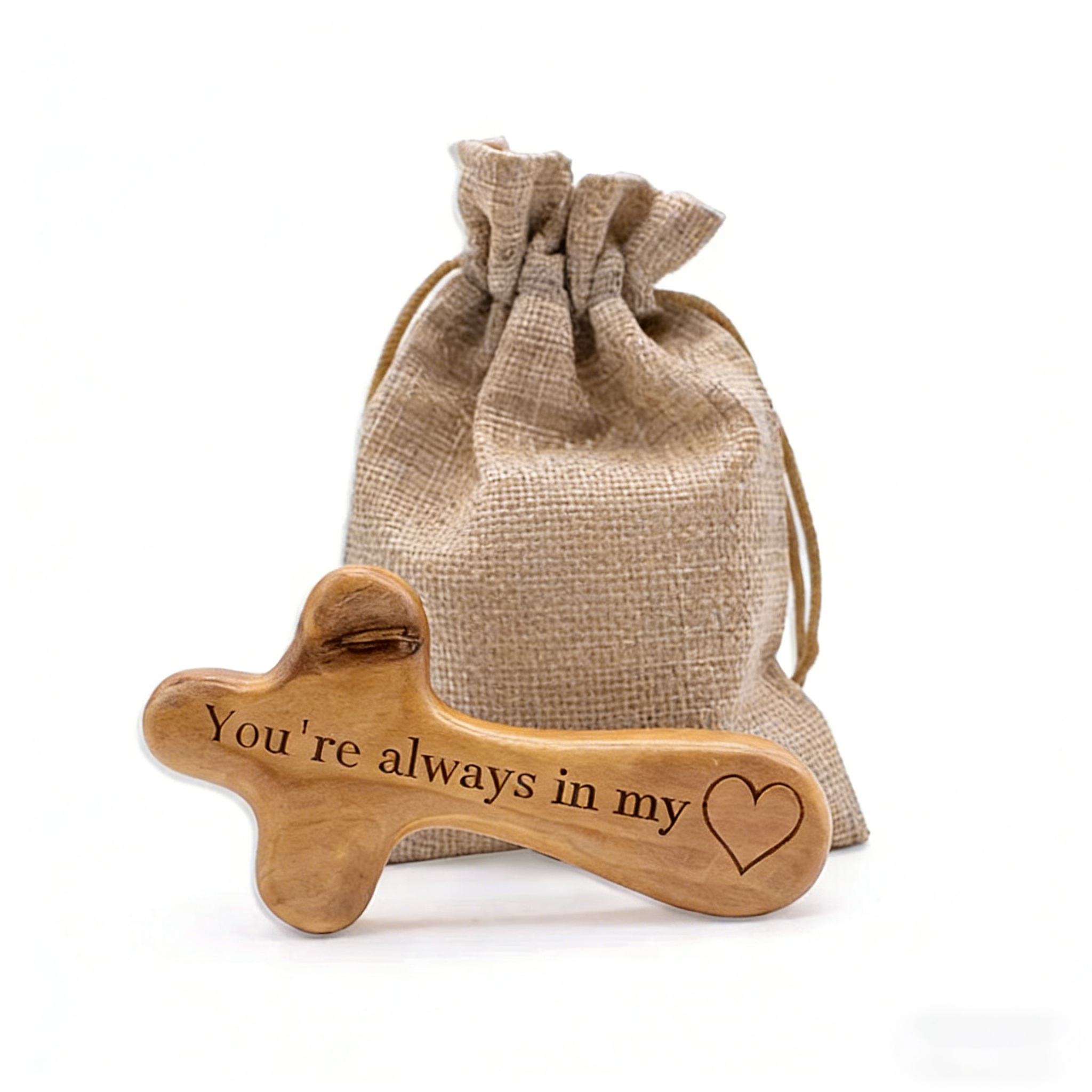 Olive Wood Comfort cross from the Holy Land