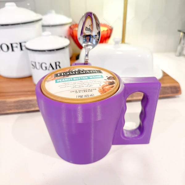🍨 Ice Cream Pint Holder