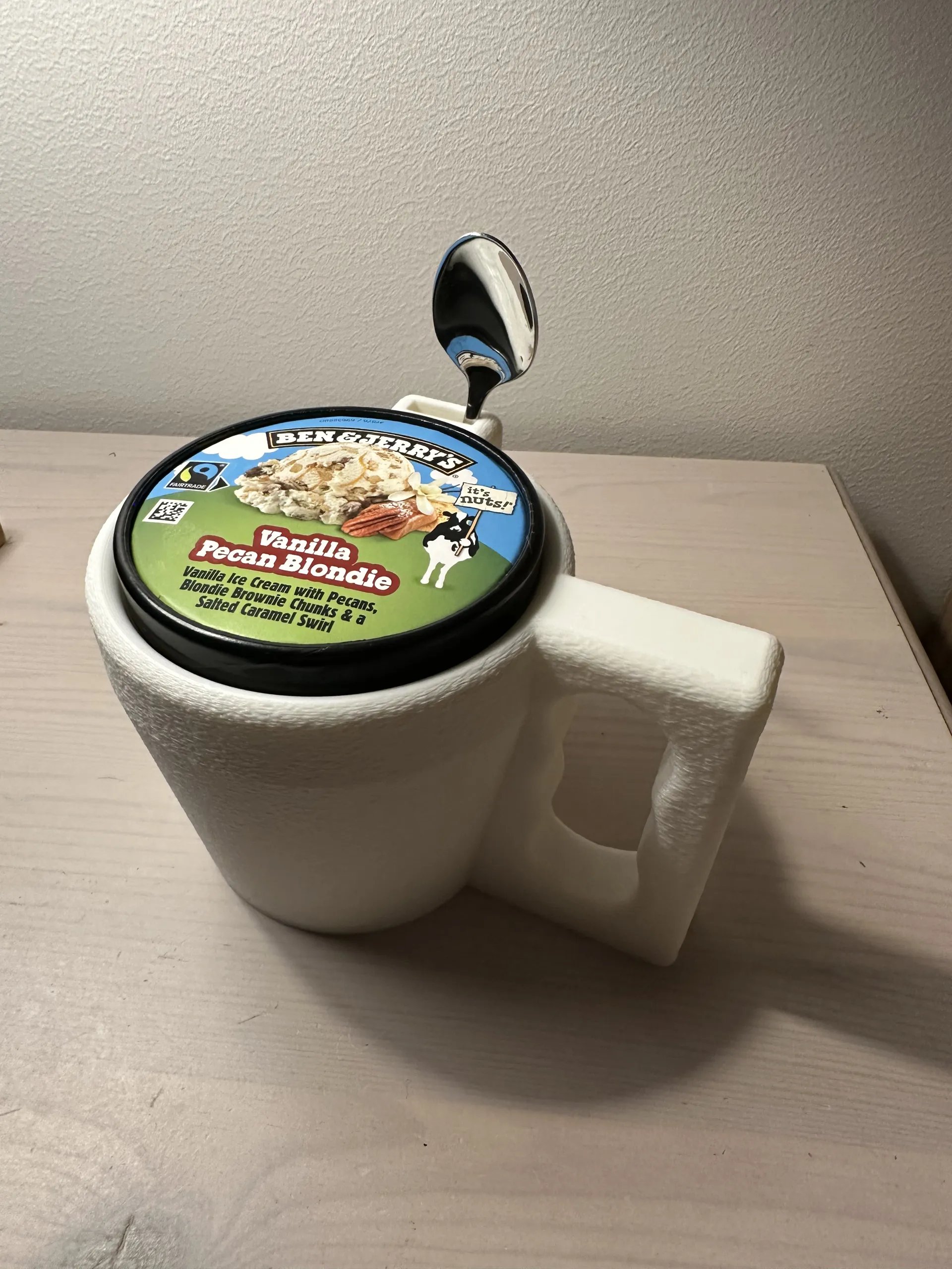 🍨 Ice Cream Pint Holder