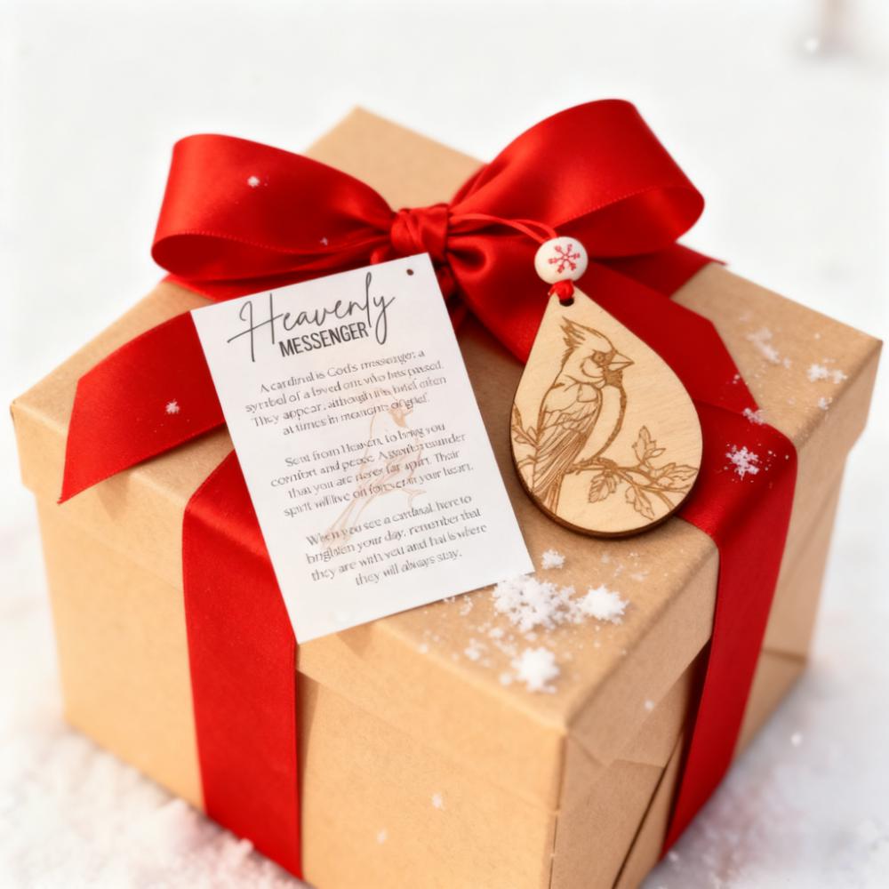 🐦Cardinal Christmas Ornament