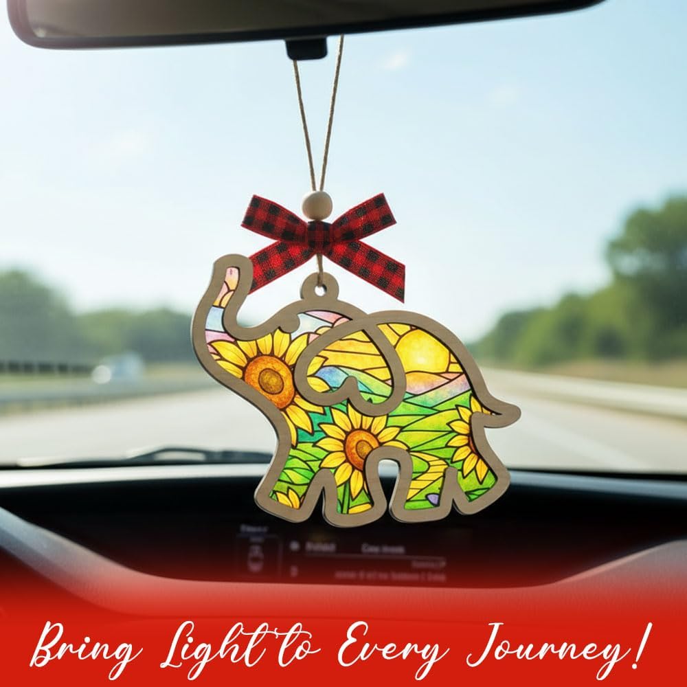 Elephant Ornament with Story Card - Best Friend Birthday Gifts for Women