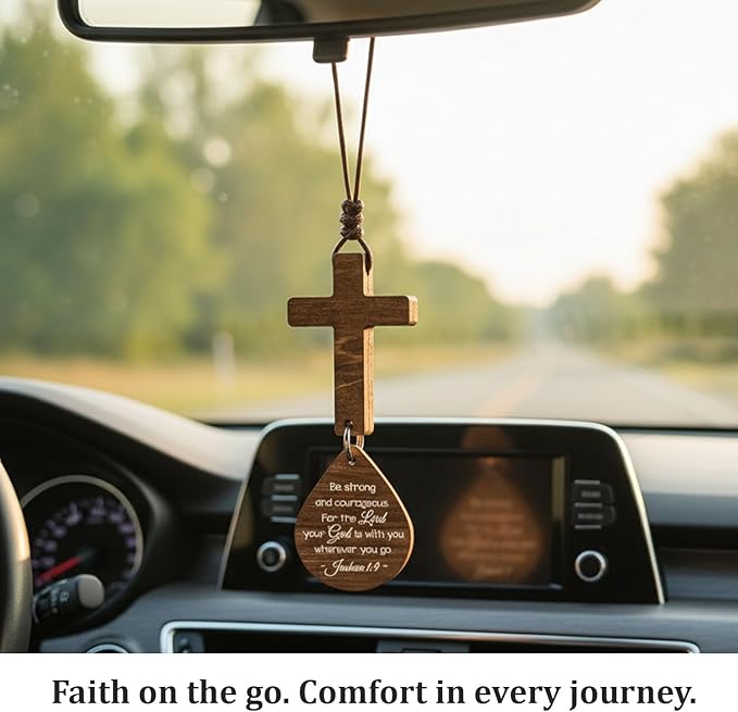 Cross Bible Ornament w/Story Card