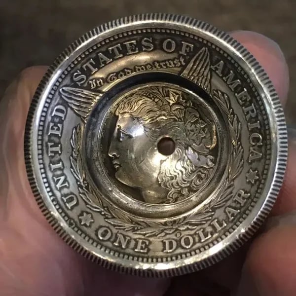 Zinc Alloy Morgan Silver DollarDecoration-Bell