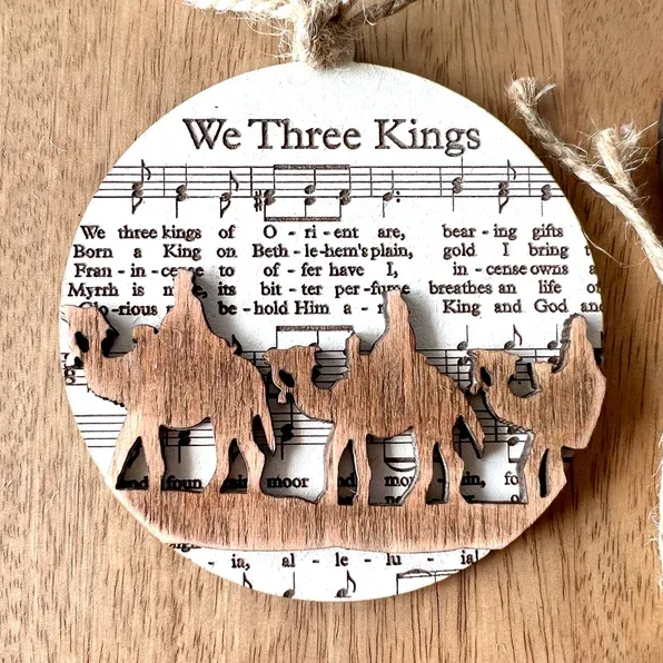 🔥Last Day Promotion 50% OFF🔥 - Music Sheet Nativity Ornament