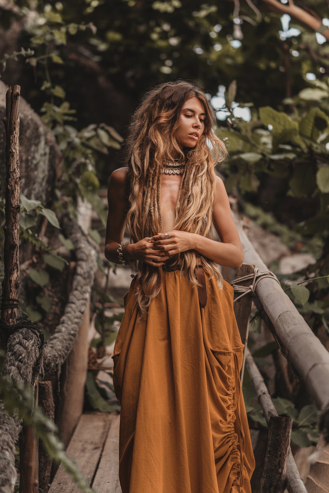 🔥Last Day Promotion 49% OFF - Maxi Boho Skirt with Pockets