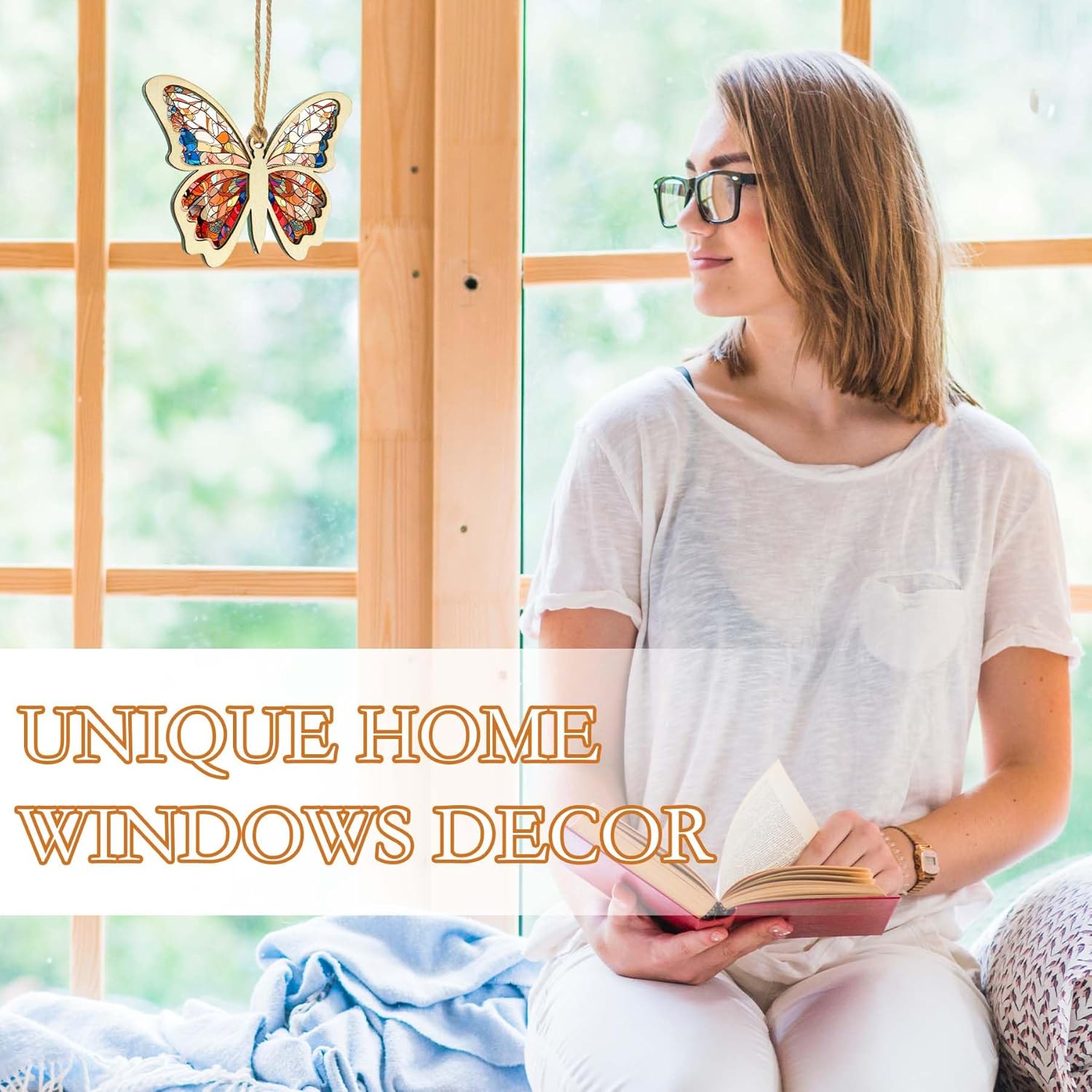 Friendship Butterfly Ornament with Story Card - Friend Gifts