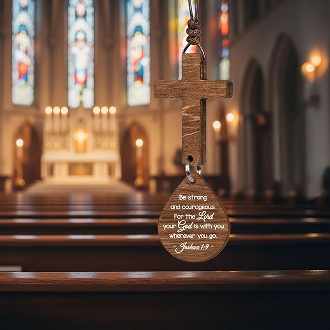 Cross Bible Ornament w/Story Card