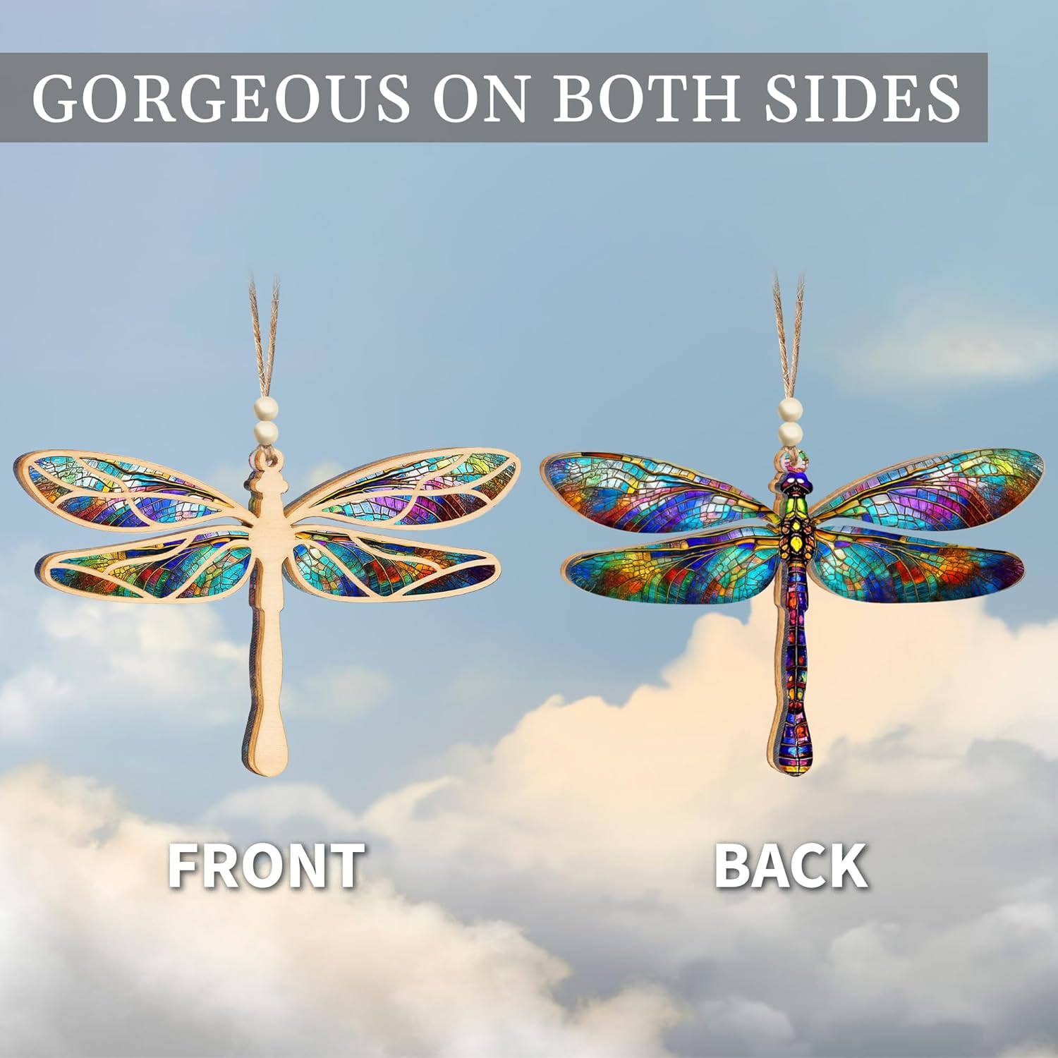 Dragonfly Suncatcher Ornaments-Gifts for Women