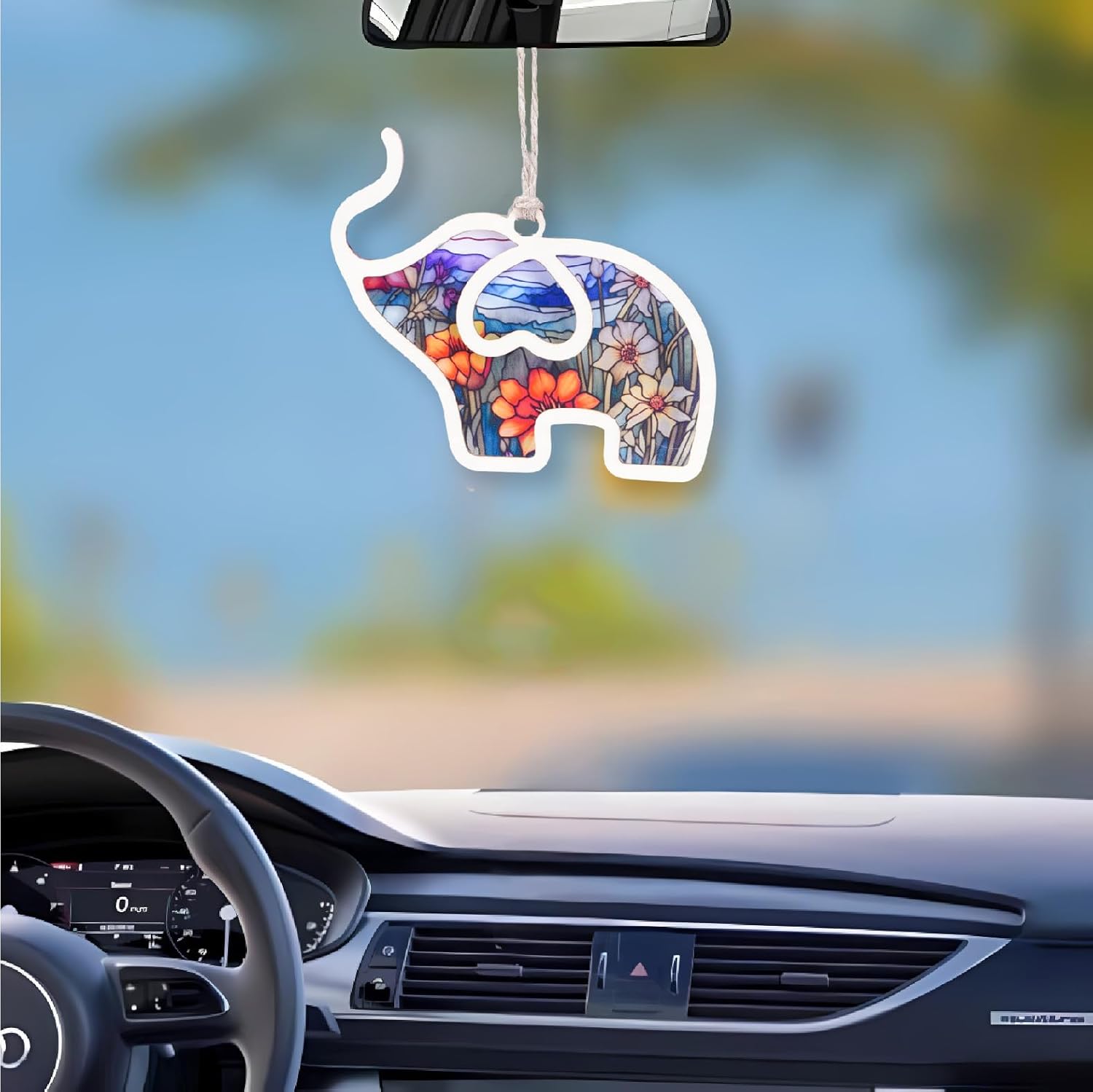 Elephant Friendship Ornament with Story Card - Suncatcher Friendship Gifts