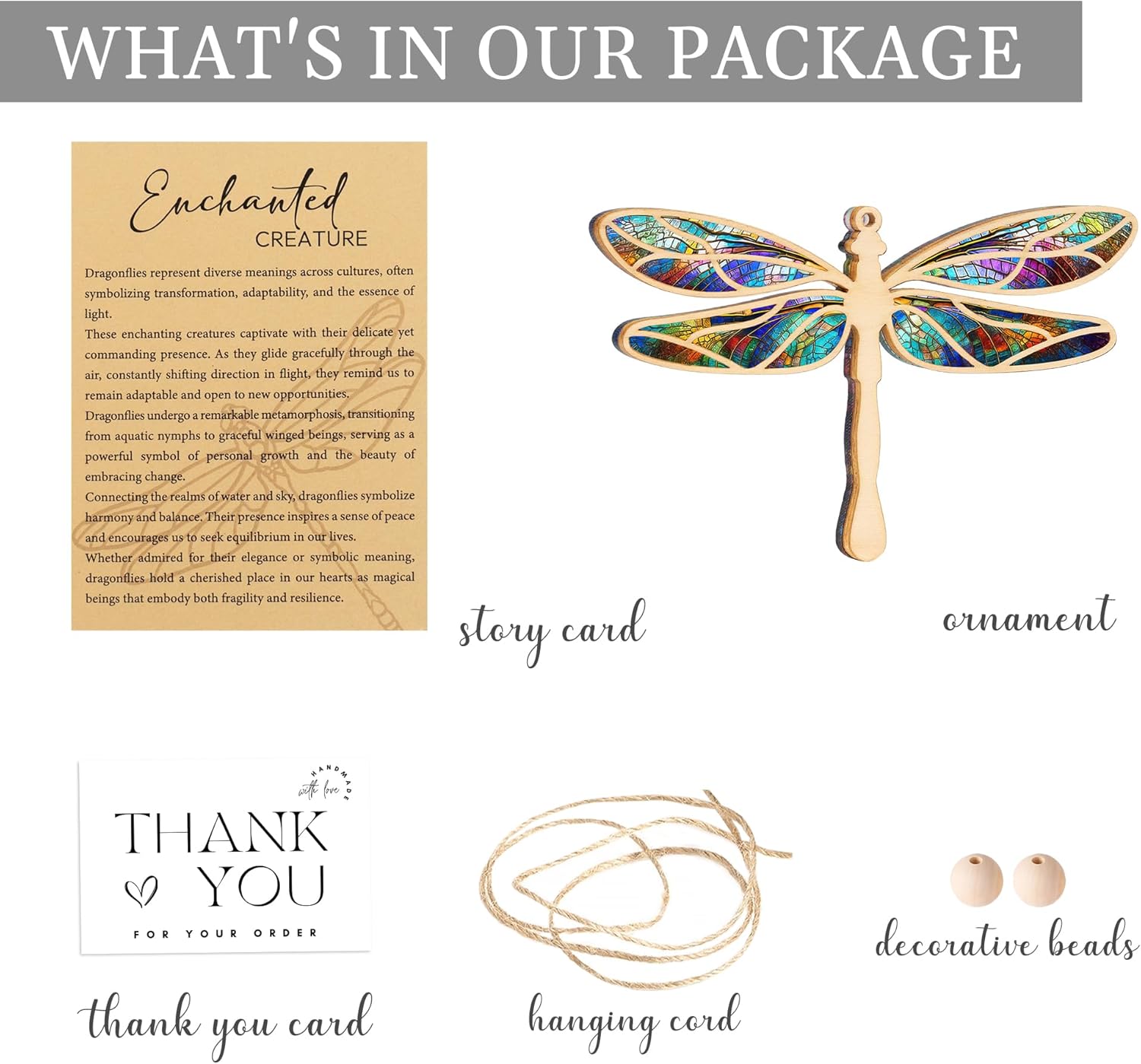 Dragonfly Suncatcher Ornaments-Gifts for Women