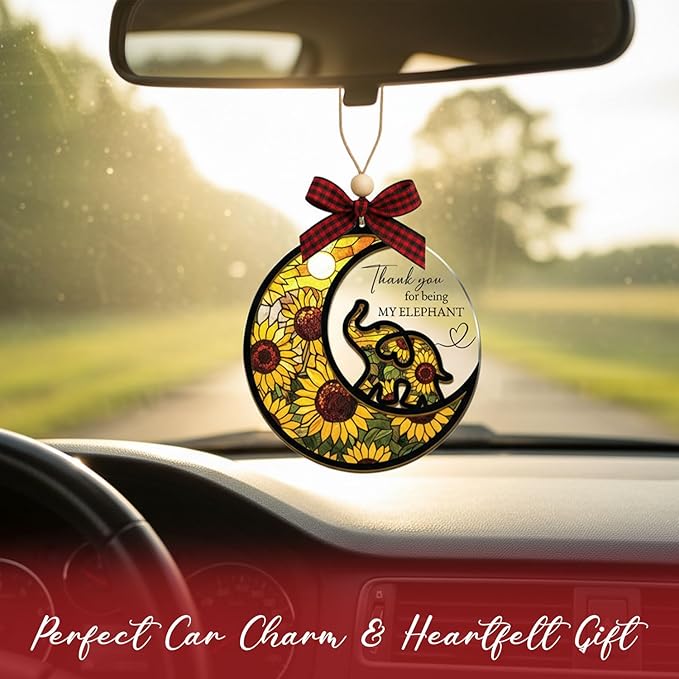 Guardian Tusk Friendship Elephant Ornament