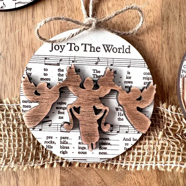🔥Last Day Promotion 50% OFF🔥 - Music Sheet Nativity Ornament