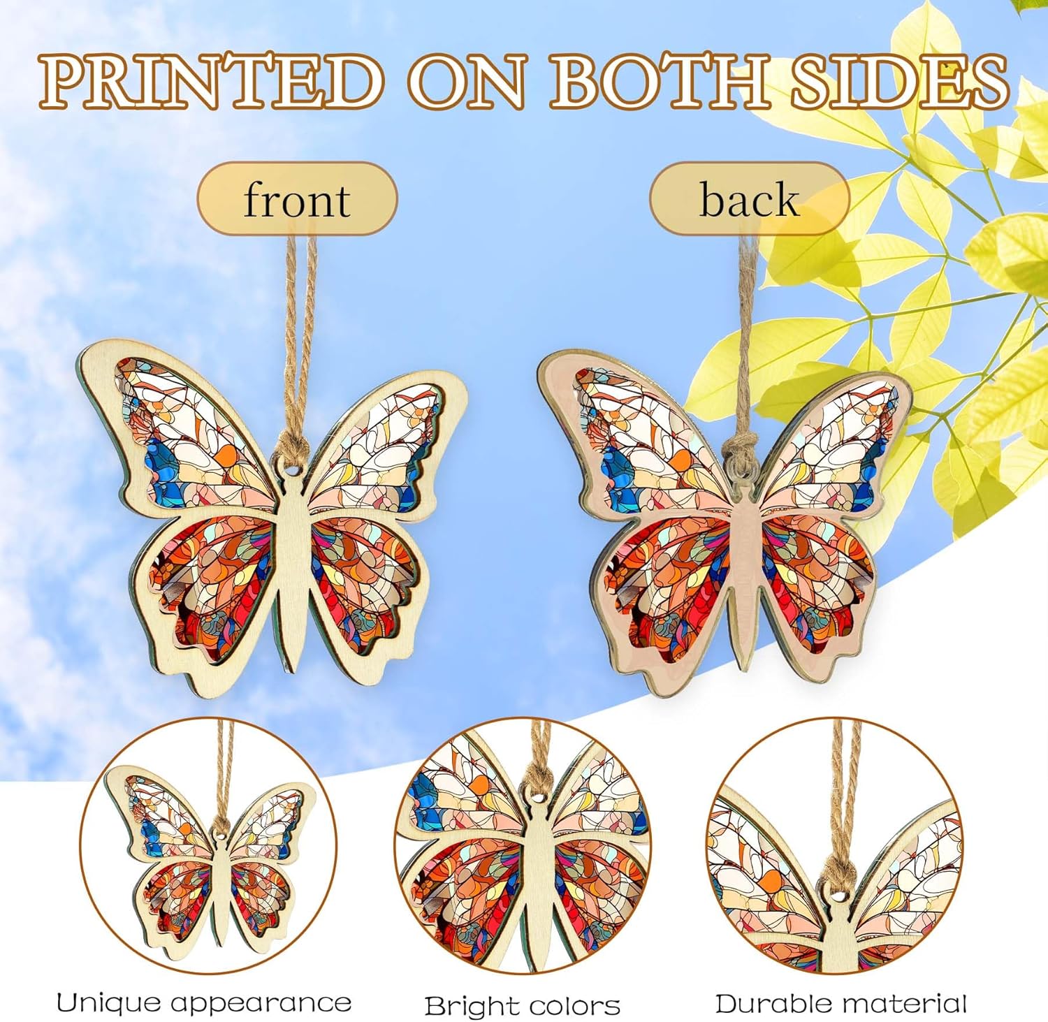 Friendship Butterfly Ornament with Story Card - Friend Gifts