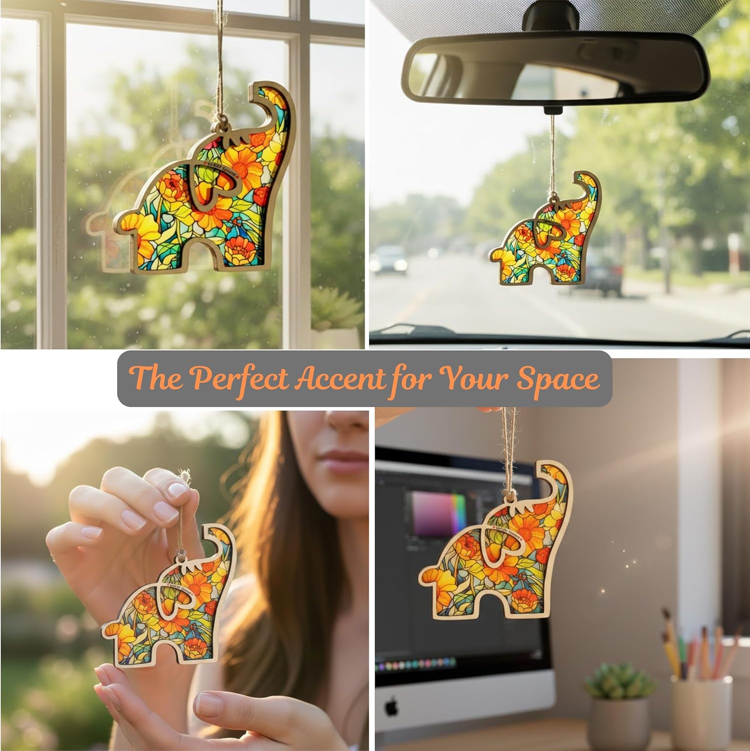 A Bond That Never Breaks - Elephant Friendship Ornament