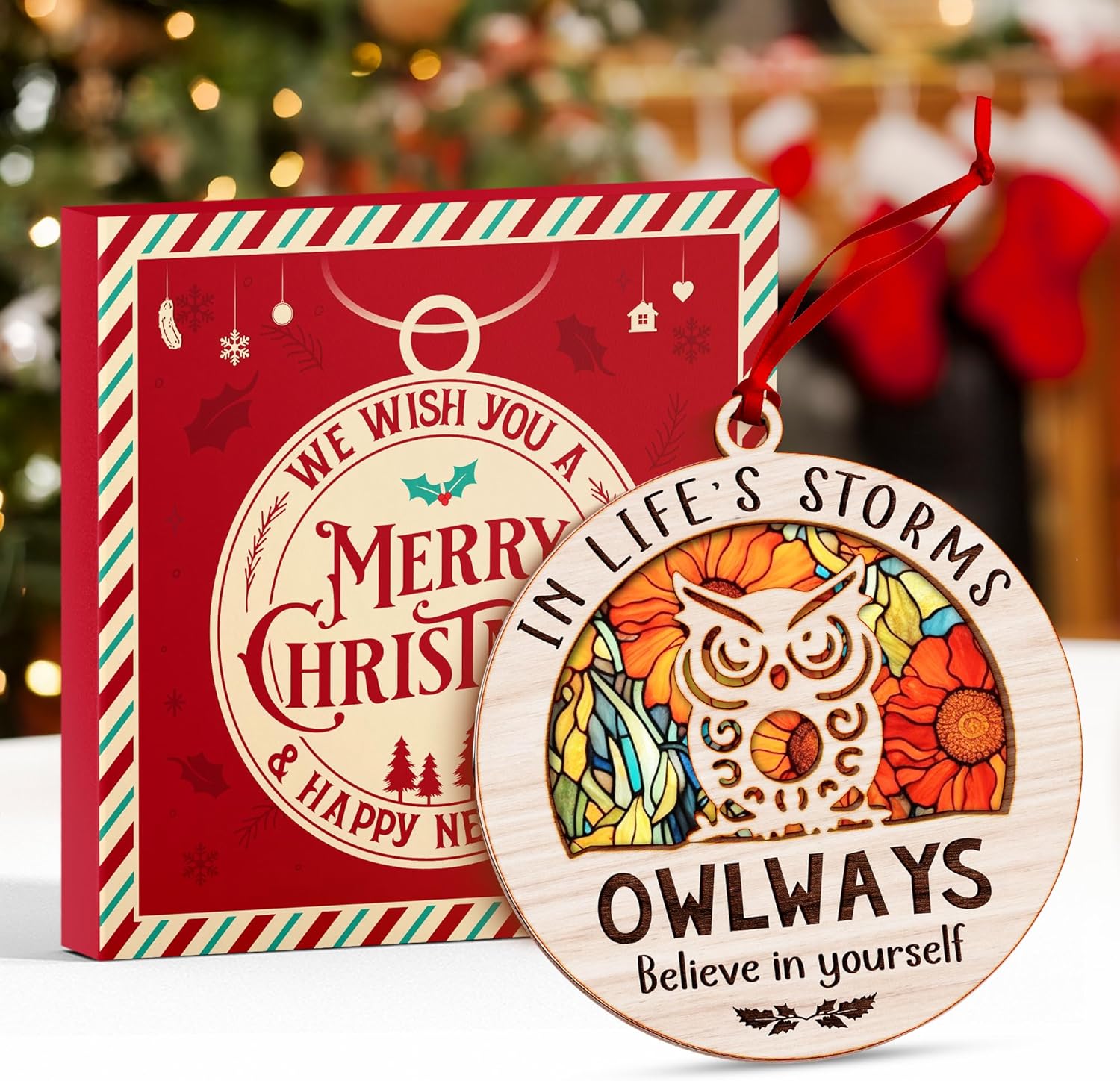 🔥HOT SALE 49% OFF -  🦉Owl Ornaments for Christmas Trees 