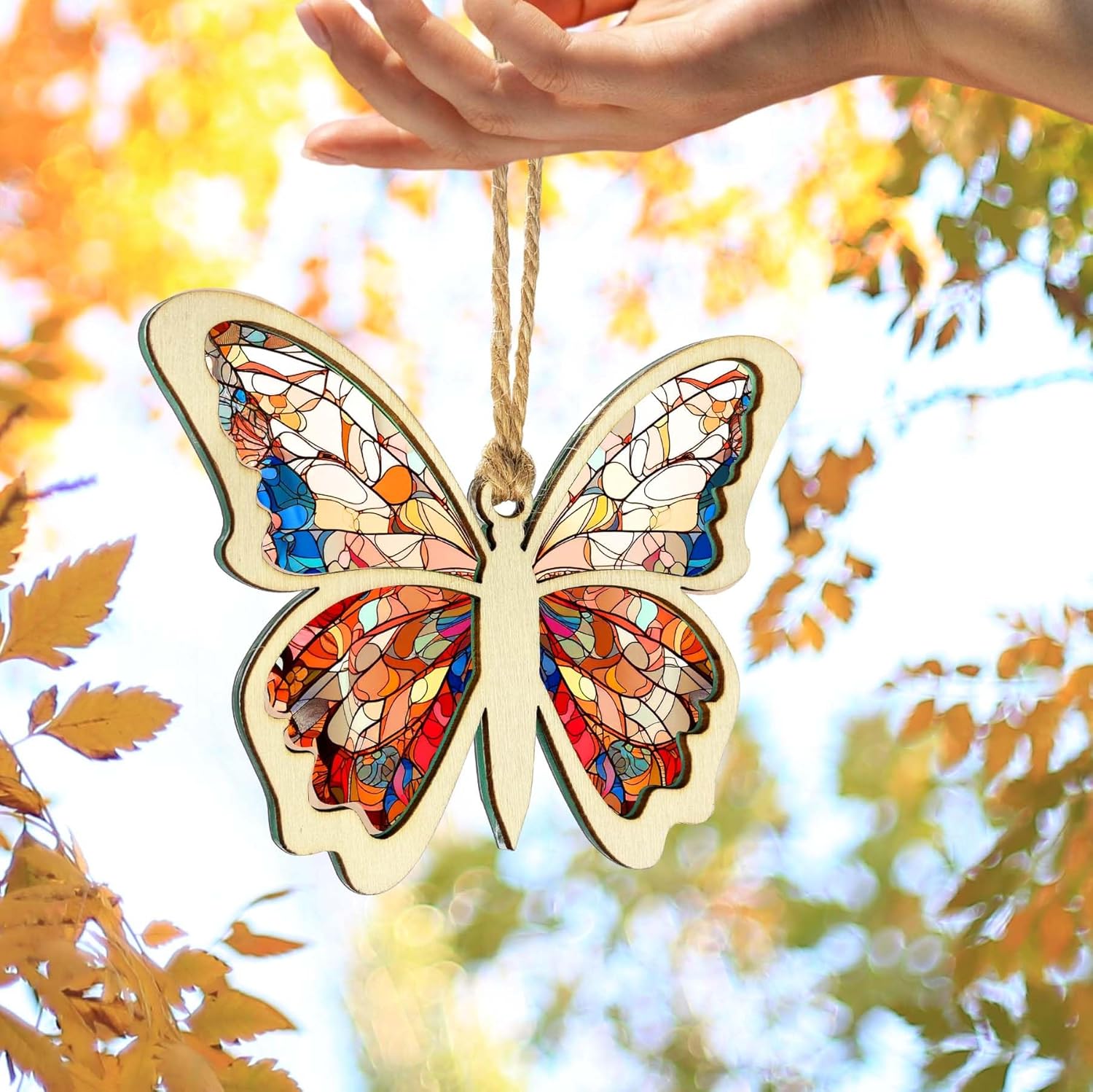 Friendship Butterfly Ornament with Story Card - Friend Gifts