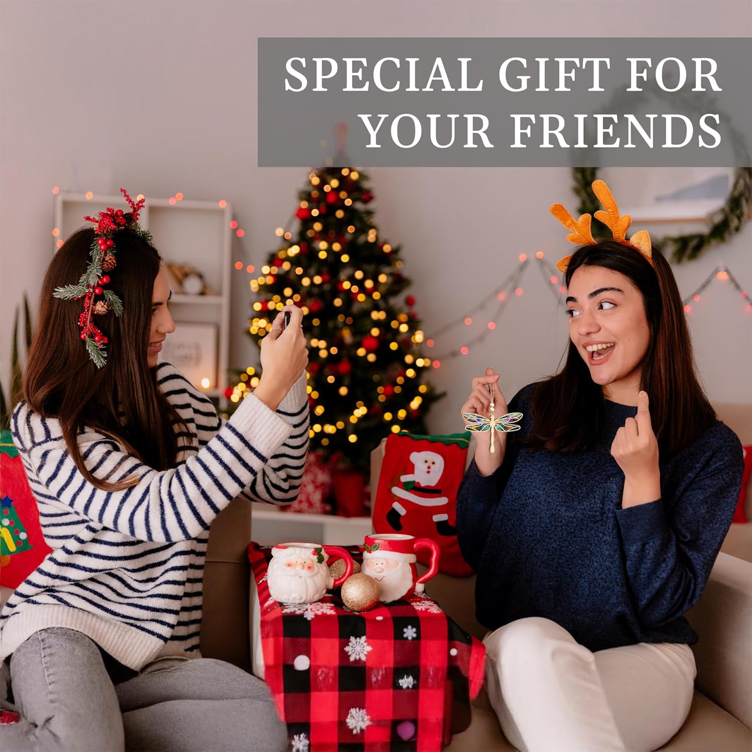 Dragonfly Suncatcher Ornaments-Gifts for Women