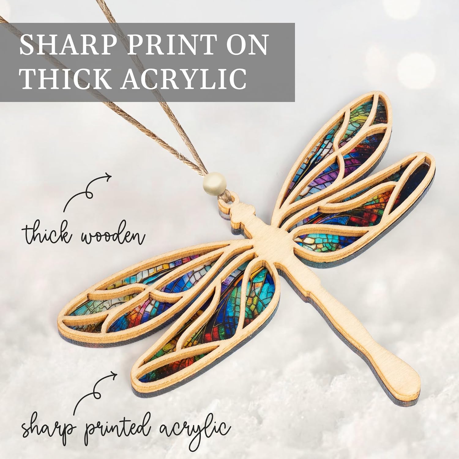 Dragonfly Suncatcher Ornaments-Gifts for Women