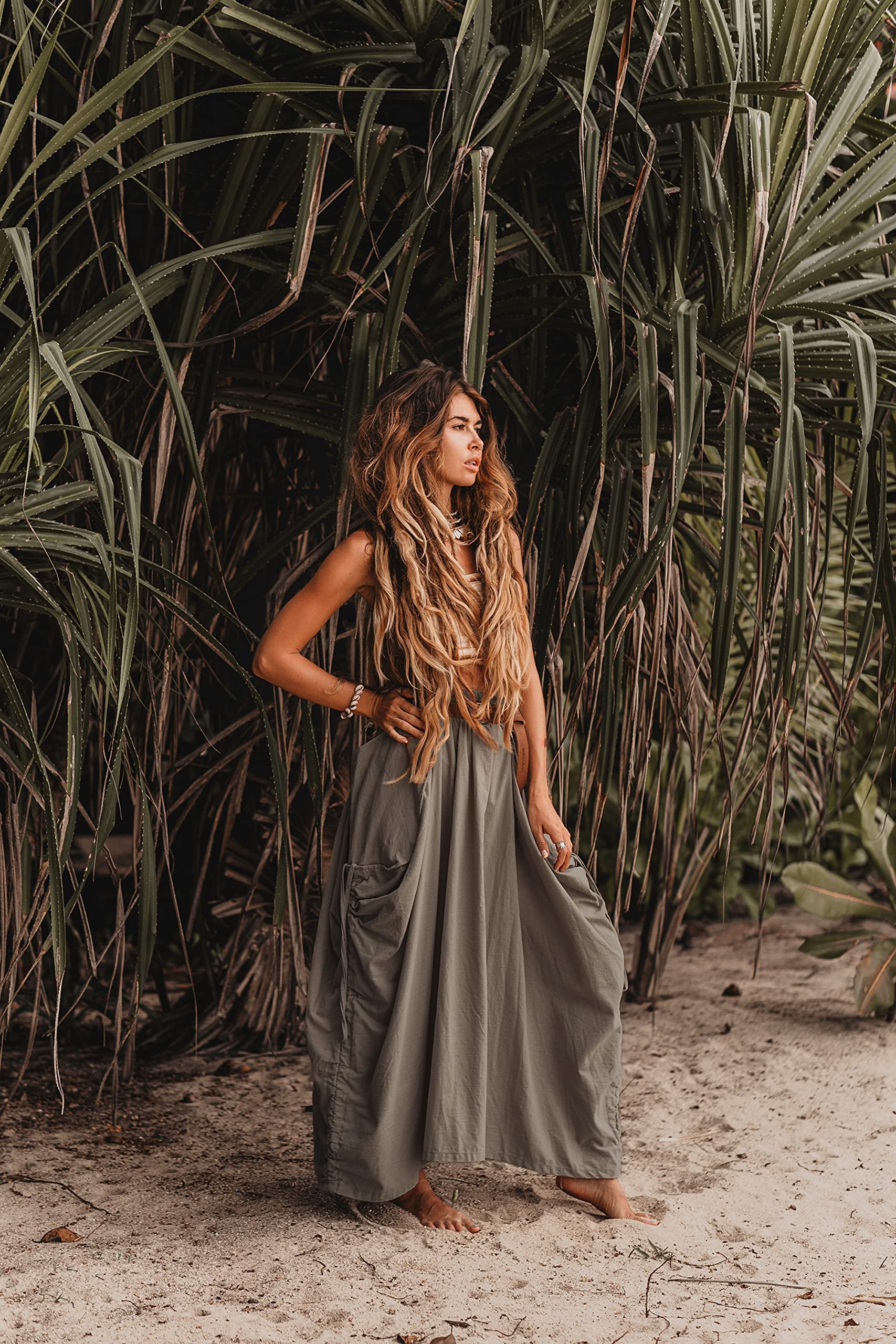 🔥Last Day Promotion 49% OFF - Maxi Boho Skirt with Pockets