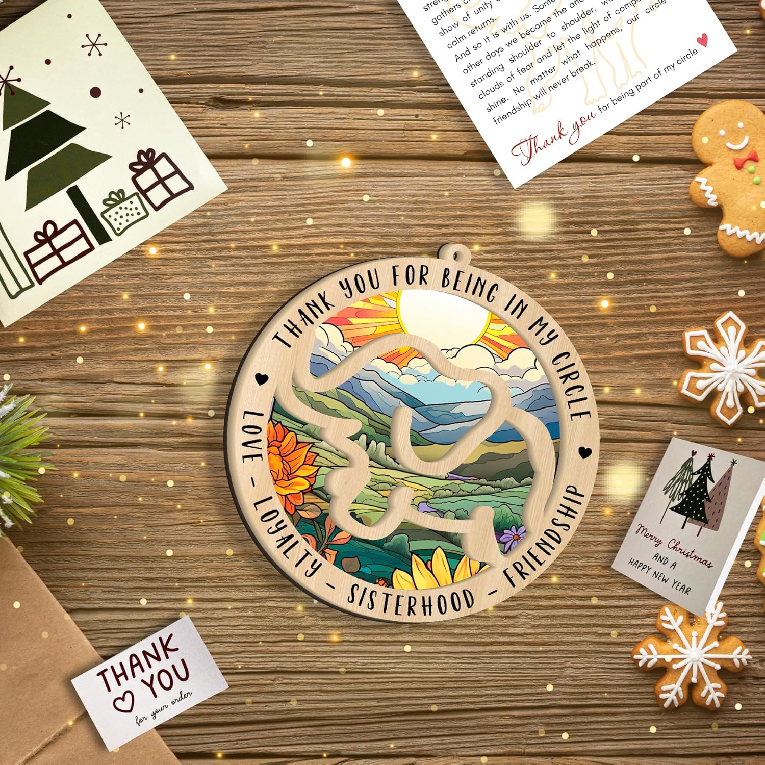 Elephant Ornament with Story Card