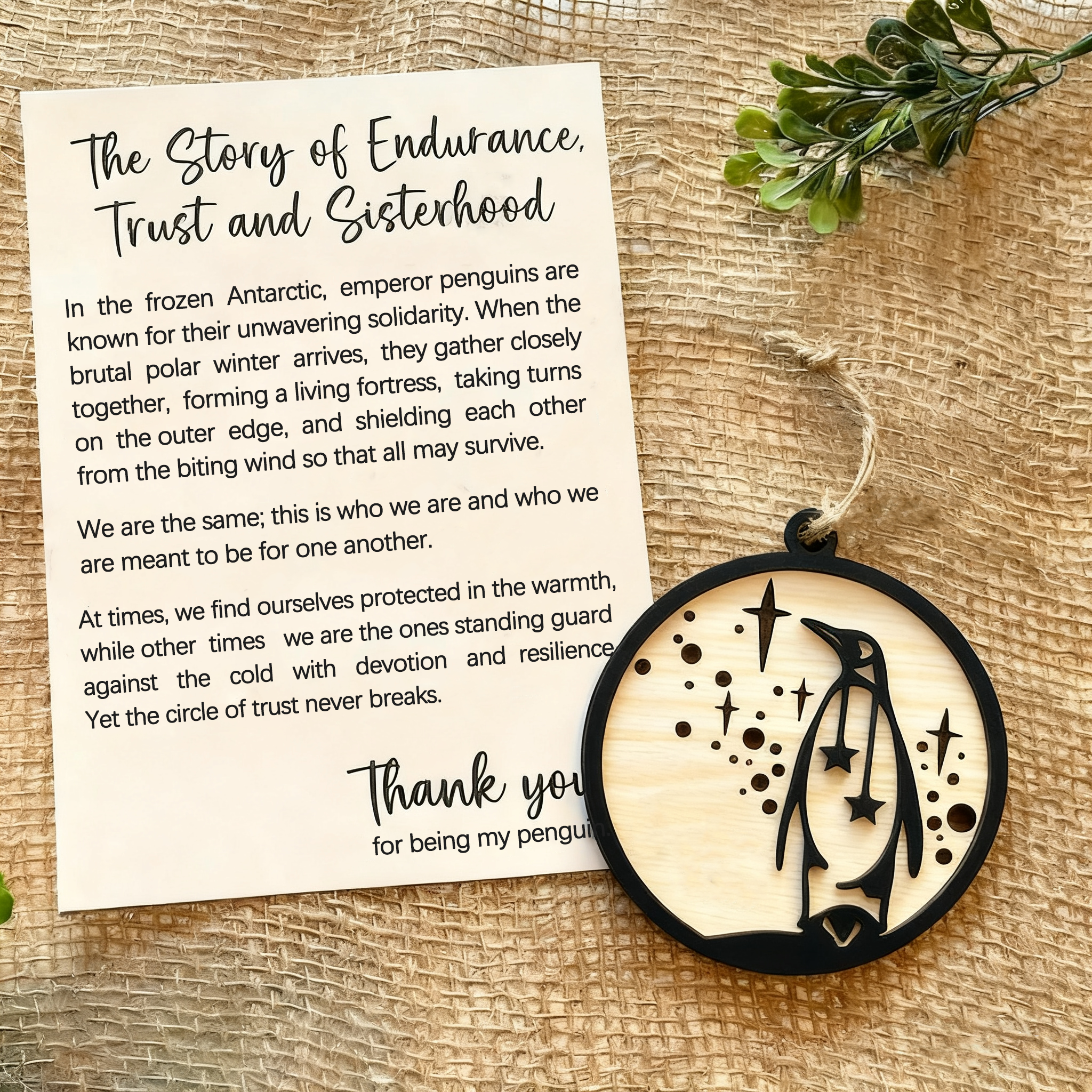 🔥HOT SALE 49% OFF - 🐧My Penguin - Friendship Ornament