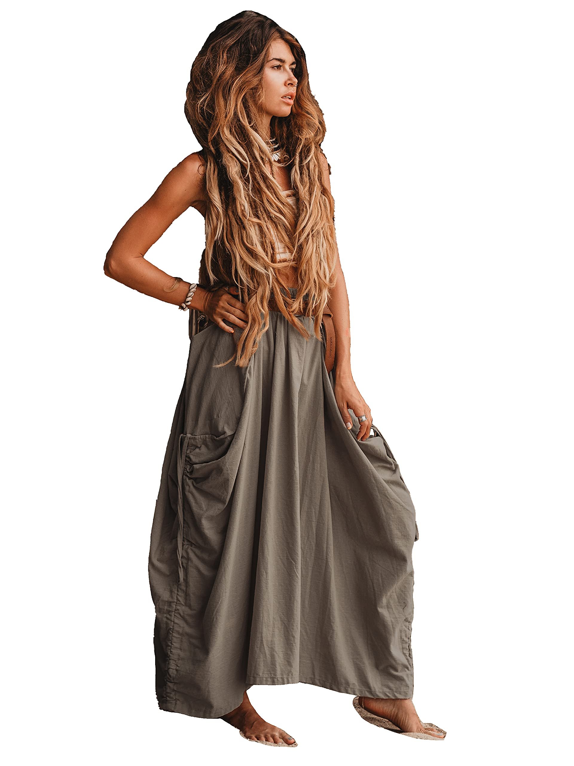 🔥Last Day Promotion 49% OFF - Maxi Boho Skirt with Pockets