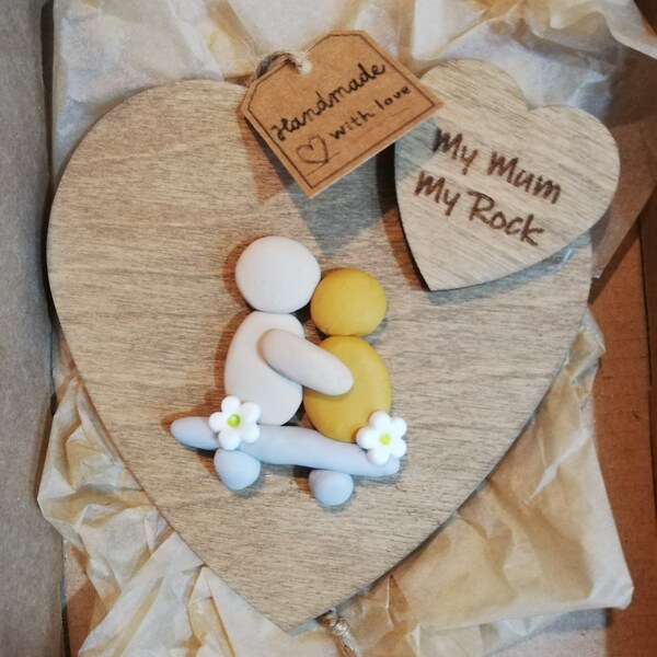 🔥 HOT SALE💝Handmade Wooden Ornaments for Dad & Mom