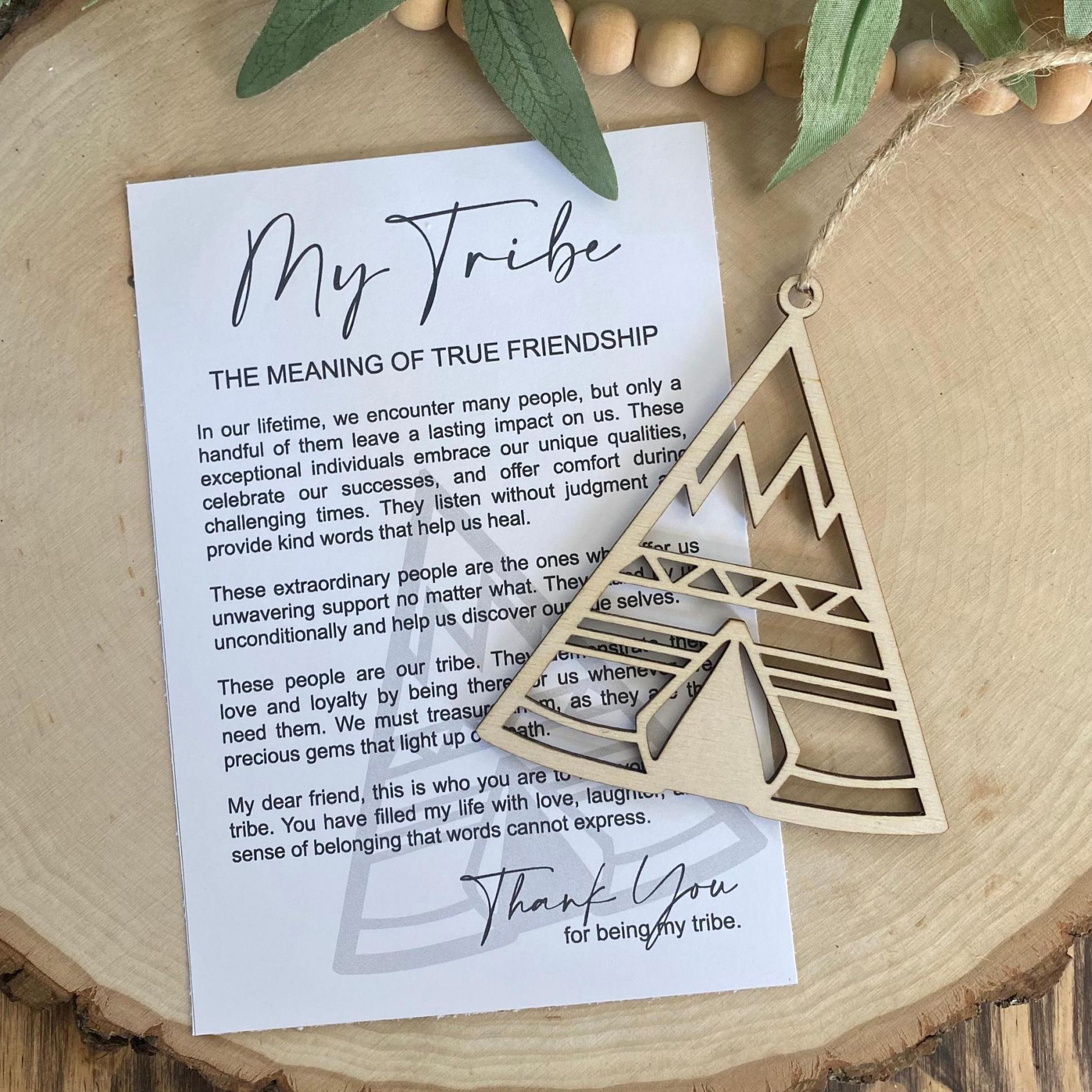 🔥LAST DAY 49% OFF - 💞Friendship Story Card Ornament