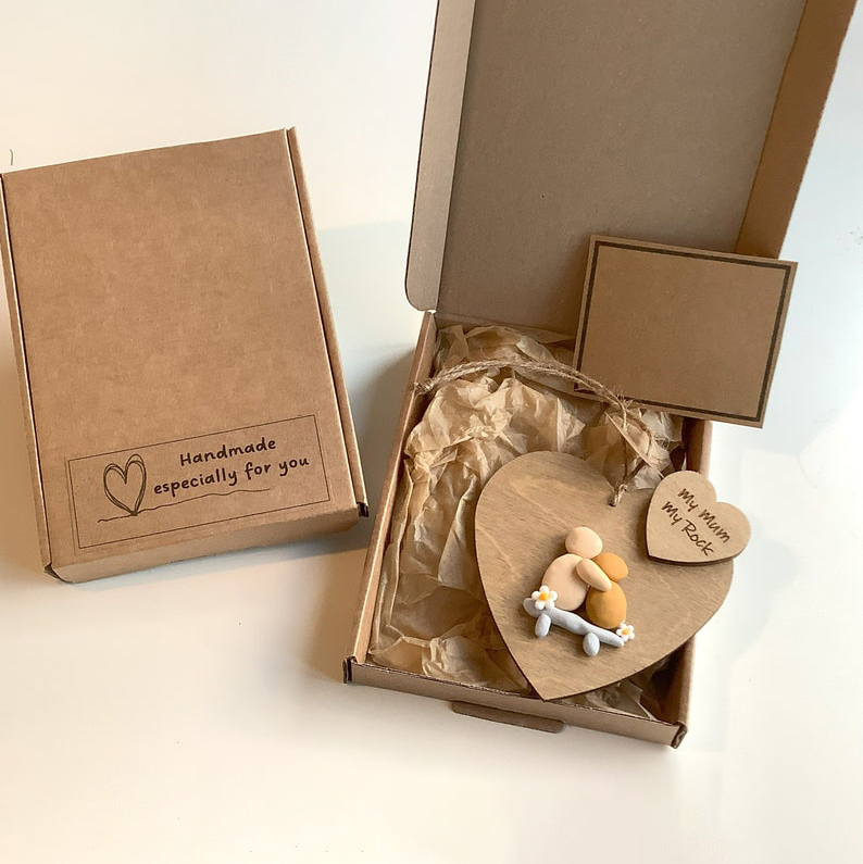 🔥 HOT SALE💝Handmade Wooden Ornaments for Dad & Mom