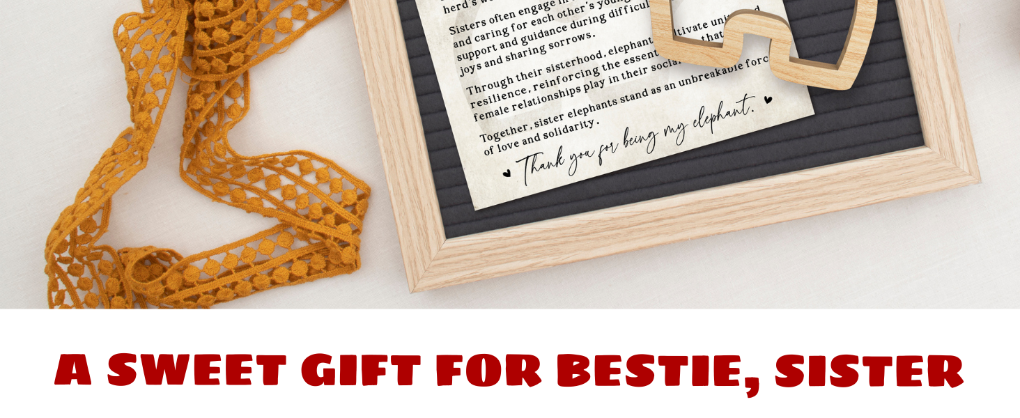 Sisterhood Elephant Ornament