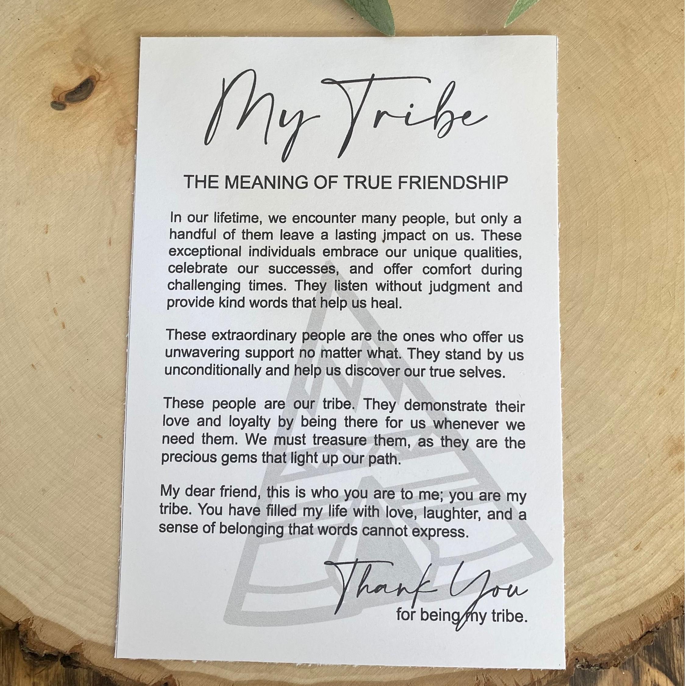 🔥LAST DAY 49% OFF - 💞Friendship Story Card Ornament