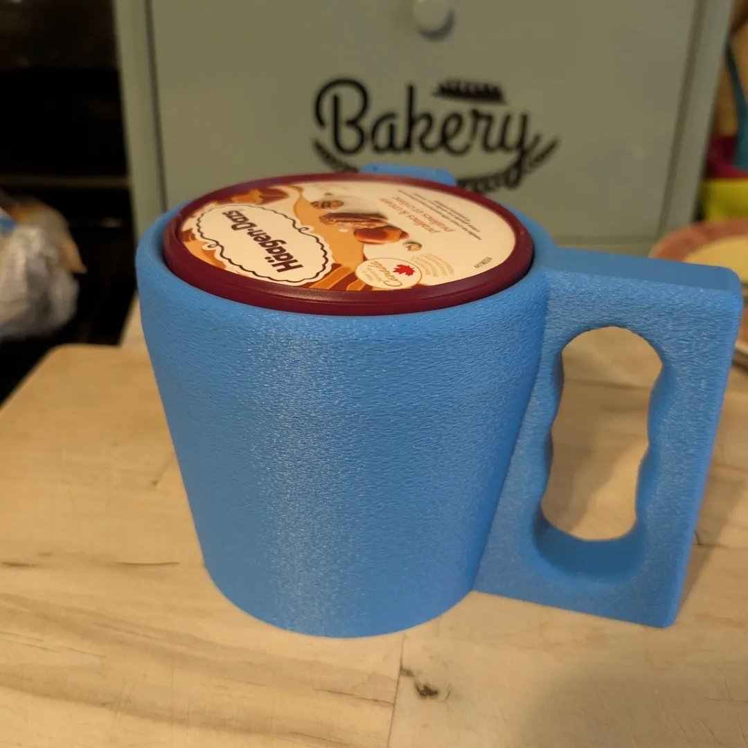 🍨 Ice Cream Pint Holder