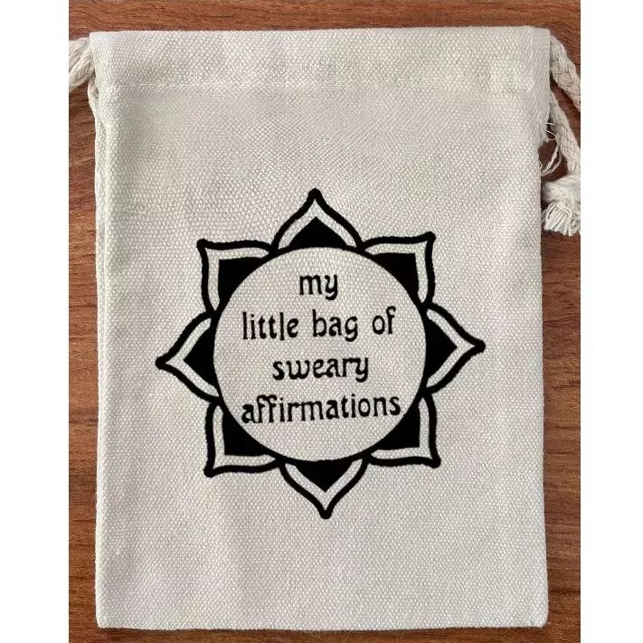 💟Funny Affirmation Card Gift With Storage Pouch💞