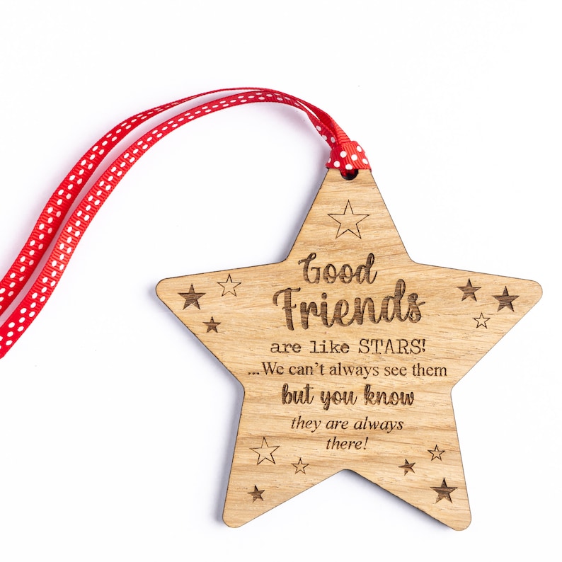 Good Friends Are Like Stars • Friendship gift