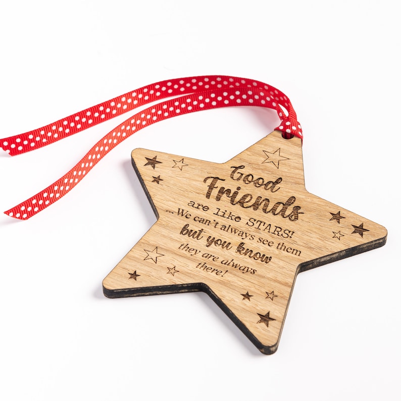 Good Friends Are Like Stars • Friendship gift